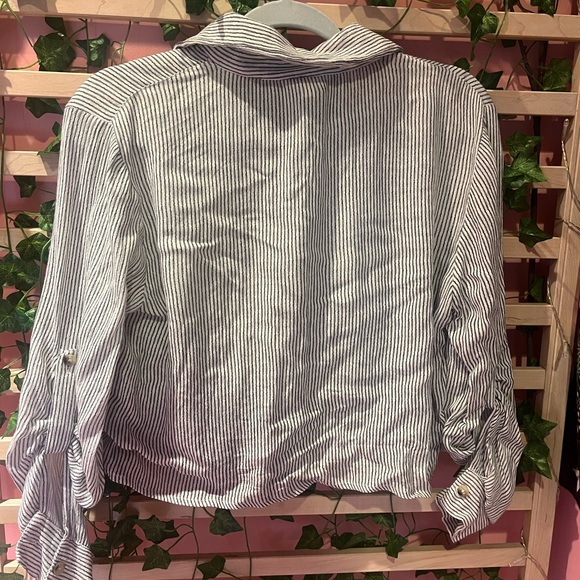 Striped Button-Up Shirt - Picture 3 of 3